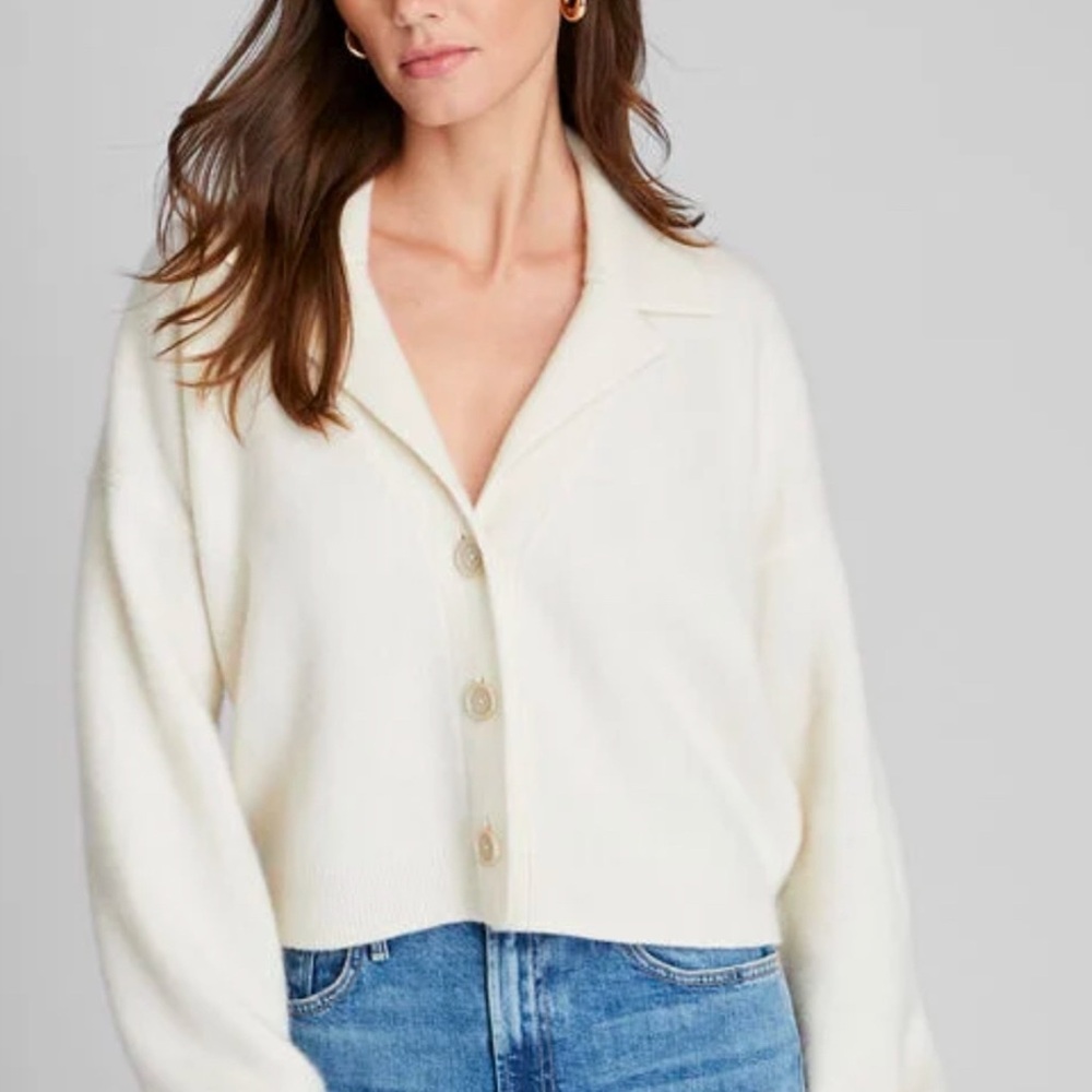 Club Monaco cashmere cardigan